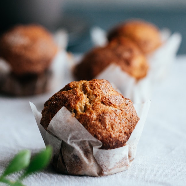 Recette de muffins de la protéine de vanille