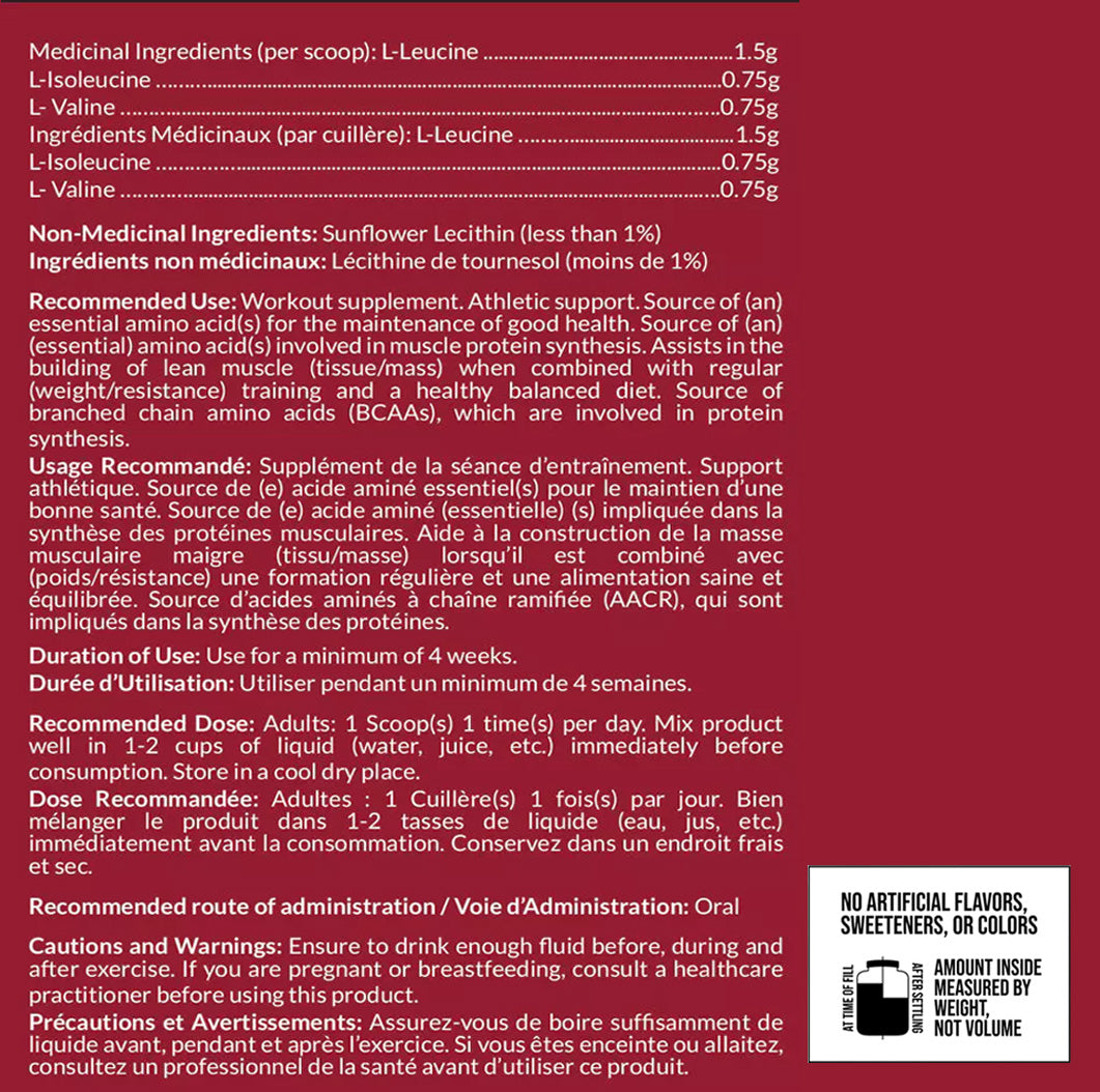 Best Naturals BCAA Branch Chain Amino Acid, 3200mg Togo