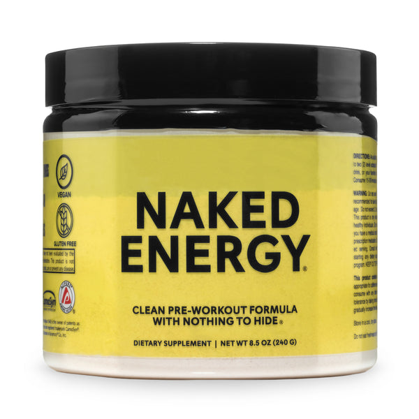Natural Pre Workout Supplement | Naked Energy - 50 Servings