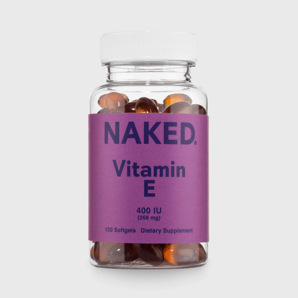 Daily Vitamin E Supplement | Naked Vitamin E - 100 Softgels