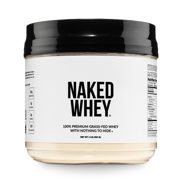 Grass Fed Whey Protein Powder | Naked Whey - 1lb