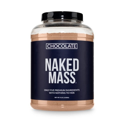 Supplément de protéines de gain de poids au chocolat | Naked Chocolate Mass - 8LB