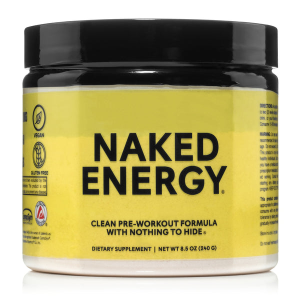 Natural Pre Workout Supplement | Naked Energy - 50 Servings