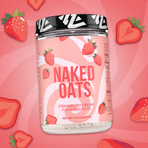 strawberry overnight oats high protein