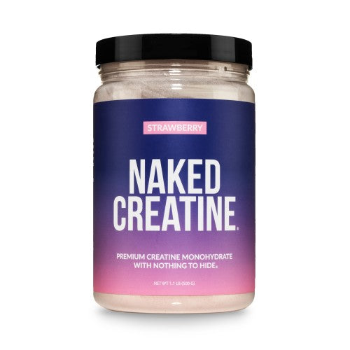 Poudre de Créatine Monohydrate Fraise | Naked Creatine - 1.1LB