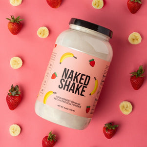strawberry-banana-protein-shake