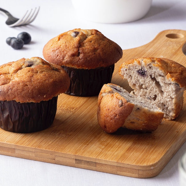 Muffins en poudre de protéines sans gluten sain pour les enfants (et les adultes!)