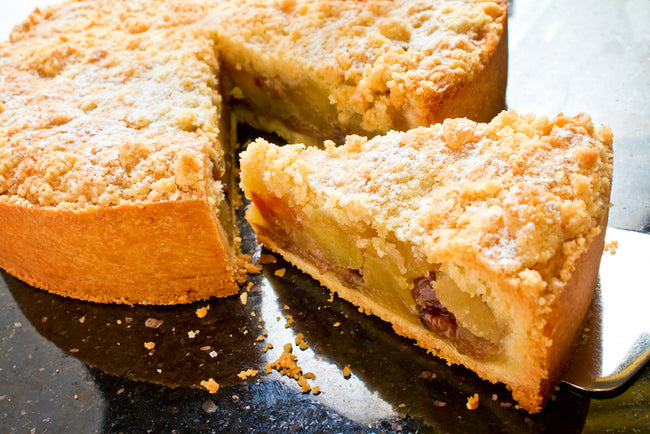 Recette de tarte aux pommes à haute protéine
