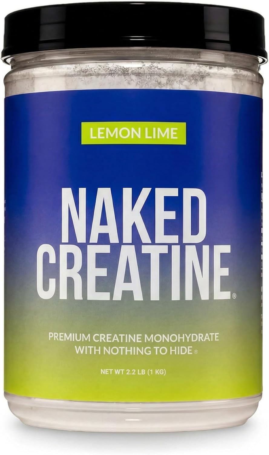 Lemon Lime Creatine Monohydrate | Naked Creatine - 2.2LB
