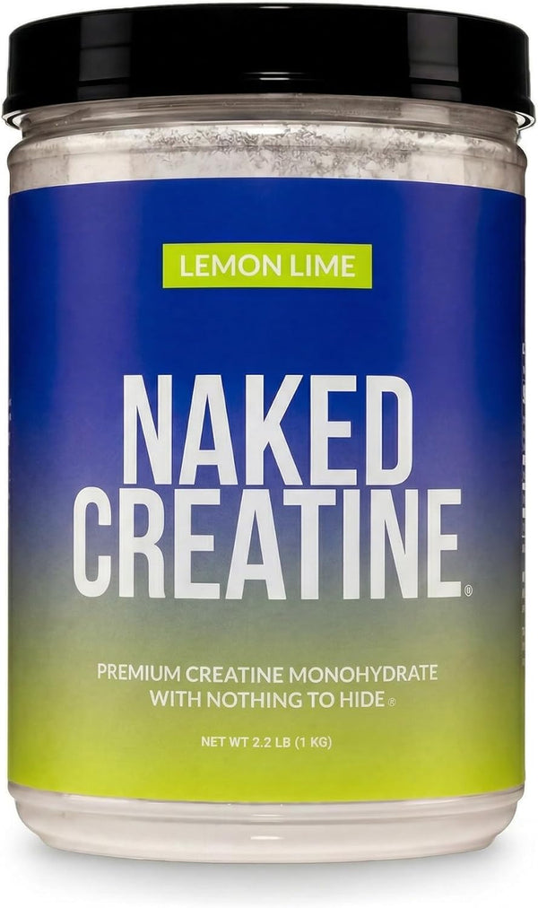 Lemon Lime Creatine Monohydrate | Naked Creatine - 2.2LB