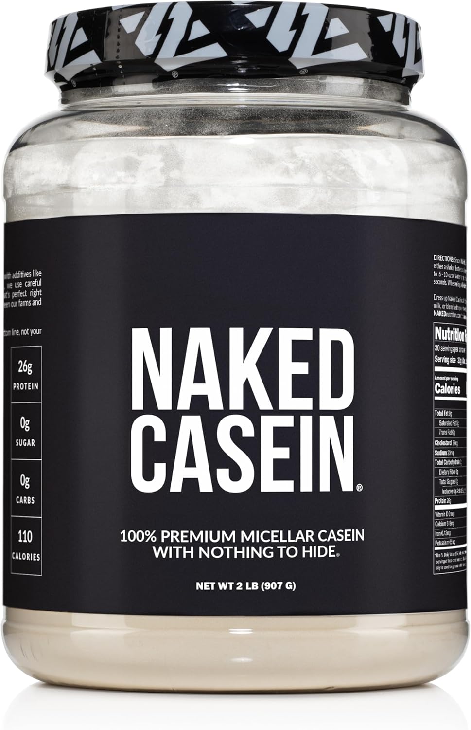 Micellar Casein Protein Powder | Naked Casein - 2LB