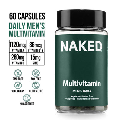 Multivitamine pour Hommes | Naked Men's Multi - 60 Capsules