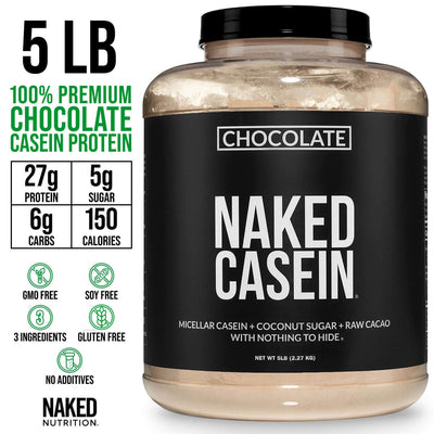 Poudre de protéines de caséine au chocolat | 5LB
