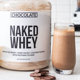 Chocolate Whey Protein Powder 2LB | Naked Whey - 2LB