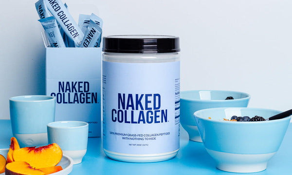 Add our collagen peptides powder to coffee, smoothies, or baking. Best used first thing in the morning or before bed.