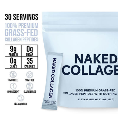 Paquets de Peptides de Collagène | 20 Paquets de Collagène Nu