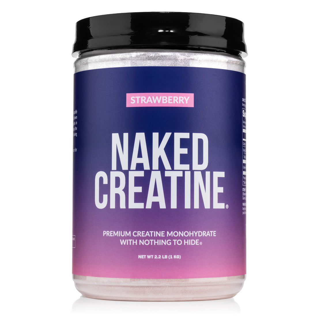 Strawberry Creatine Monohydrate | Naked Creatine - 2.2LB