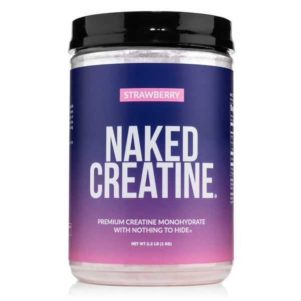 Strawberry Creatine Monohydrate | Naked Creatine - 2.2LB