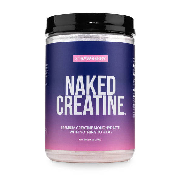 Strawberry Creatine Monohydrate | Naked Creatine - 2.2LB