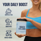 Naked Collagen Peptides Protein Powder | Naked Collagen - 30 Sachets