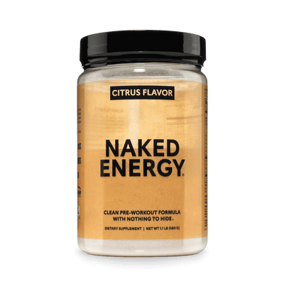 Citrus Pre Workout Supplement | Naked Energy - 30 Servings