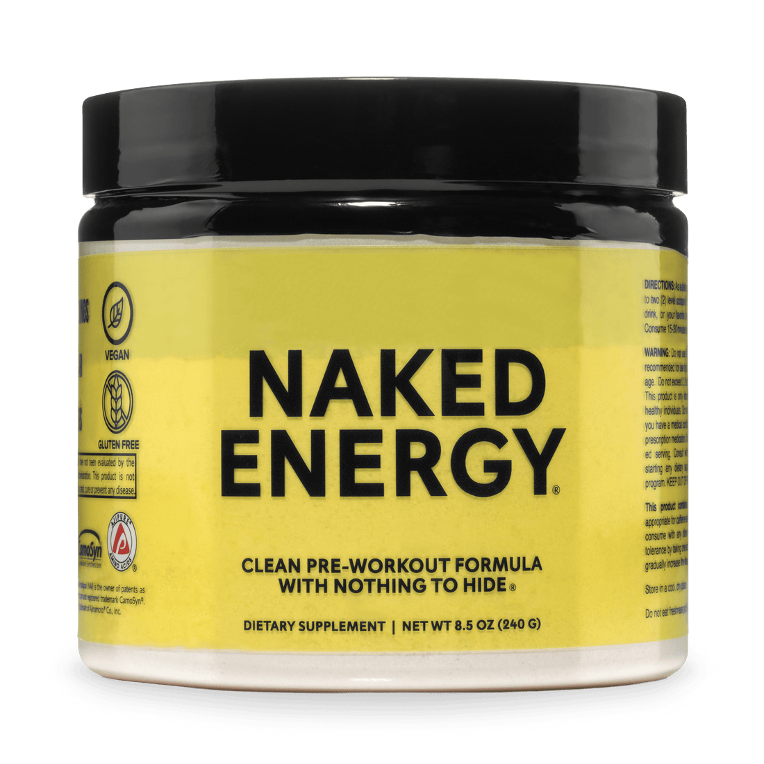 Natural Pre Workout Supplement | Naked Energy - 50 Servings