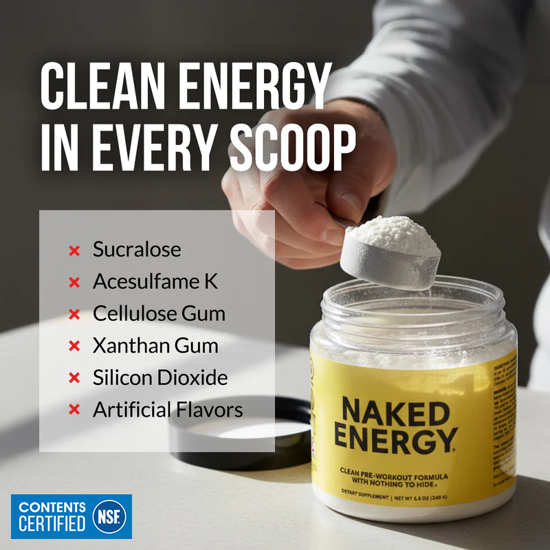 Pre Workout Supplement | Naked Energy - 50 Servings