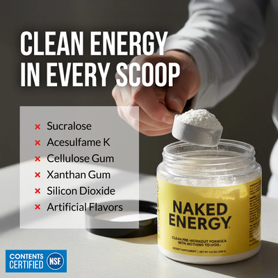 Pre Workout Supplement | Naked Energy - 50 Servings
