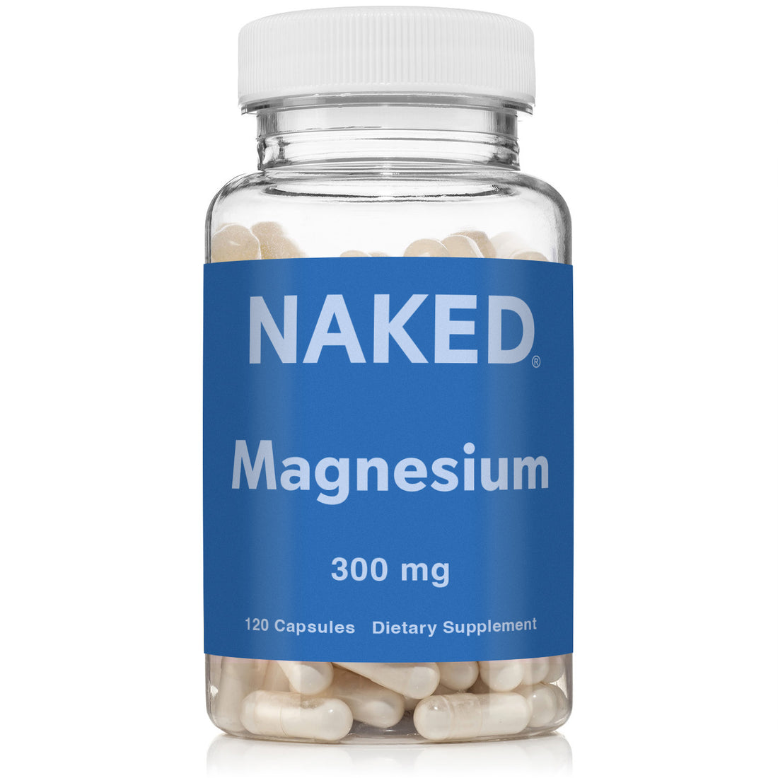 Complément quotidien de magnésium | Naked Magnesium - 120 capsules