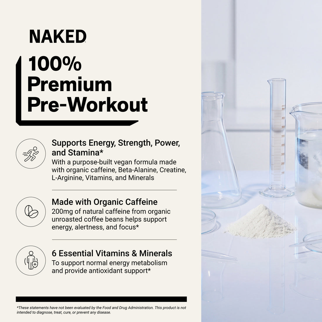 Fruit Punch Pre Workout Supplement | Naked Energy - 30 portions