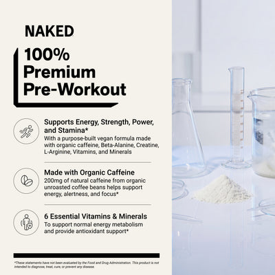 Fruit Punch Pre Workout Supplement | Naked Energy - 30 portions