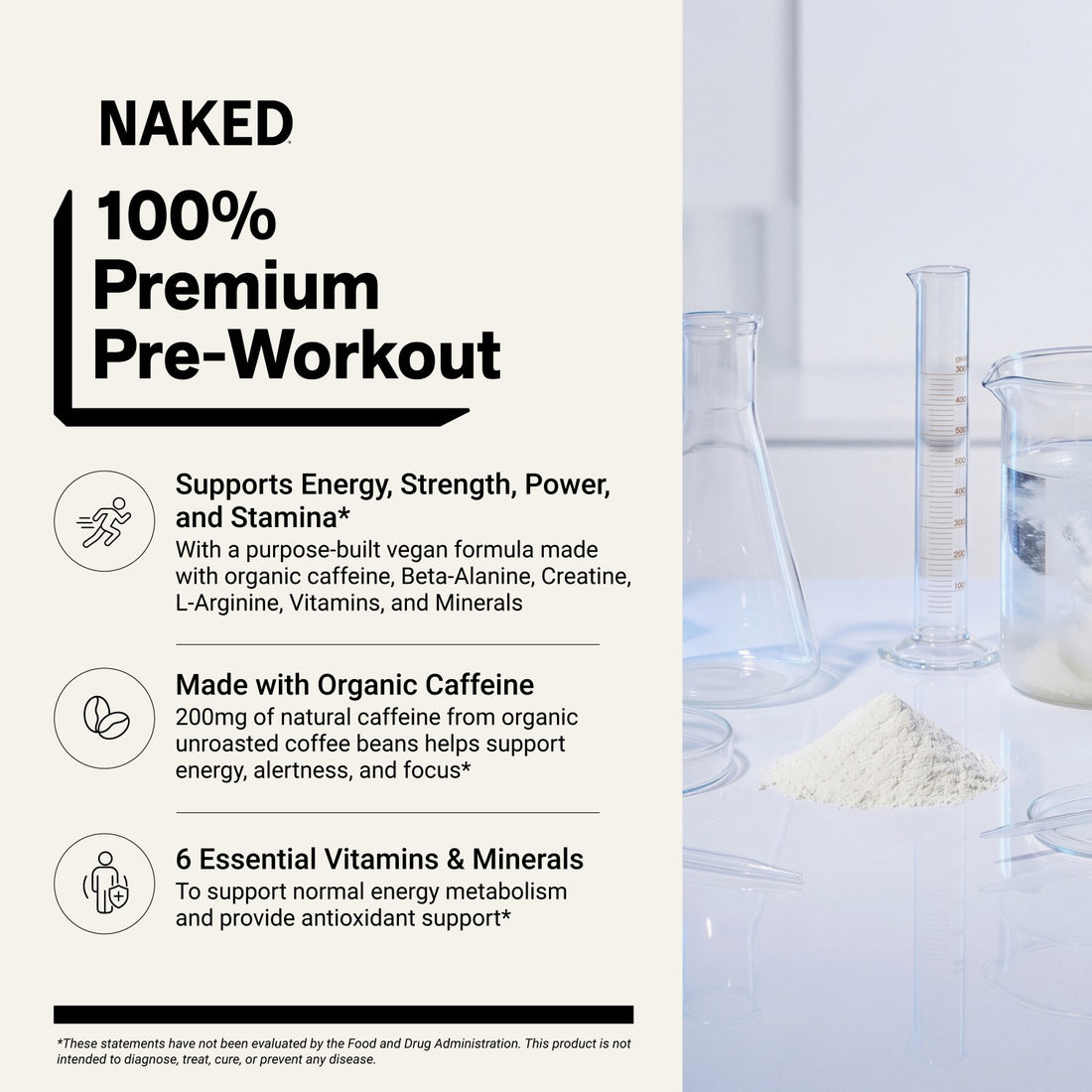 Fruit Punch Pre Workout Supplement | Naked Energy - 30 portions