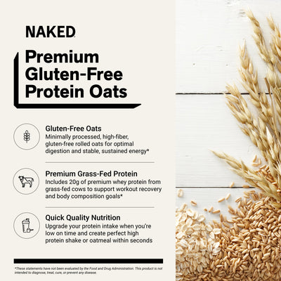 Avoine protéinée Cobbler aux myrtilles | Naked Oats
