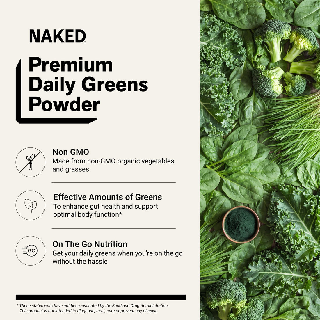 Green Superfood Powder | Naked Super Greens Powder