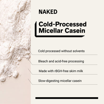 Vanilla Casein Protein Powder | Naked Vanilla Casein - 5LB