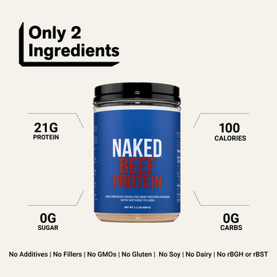 Beef Protein Powder | Naked Beef Protein - 1.1LB