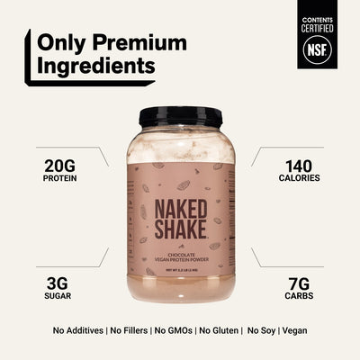 Shake protéiné au chocolat | Naked Shake - 30 portions