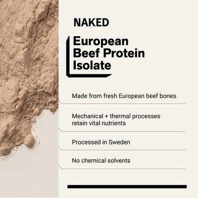 Beef Protein Powder | Naked Beef Protein - 1.1LB