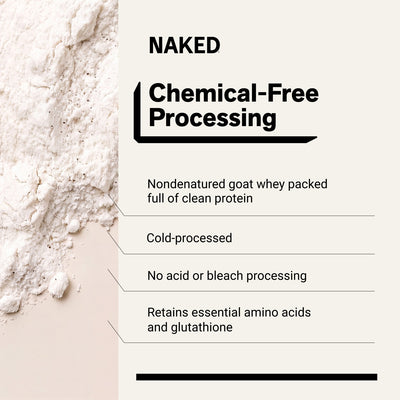 Vanilla Goat Whey Protein Powder | Naked Goat - 2lb