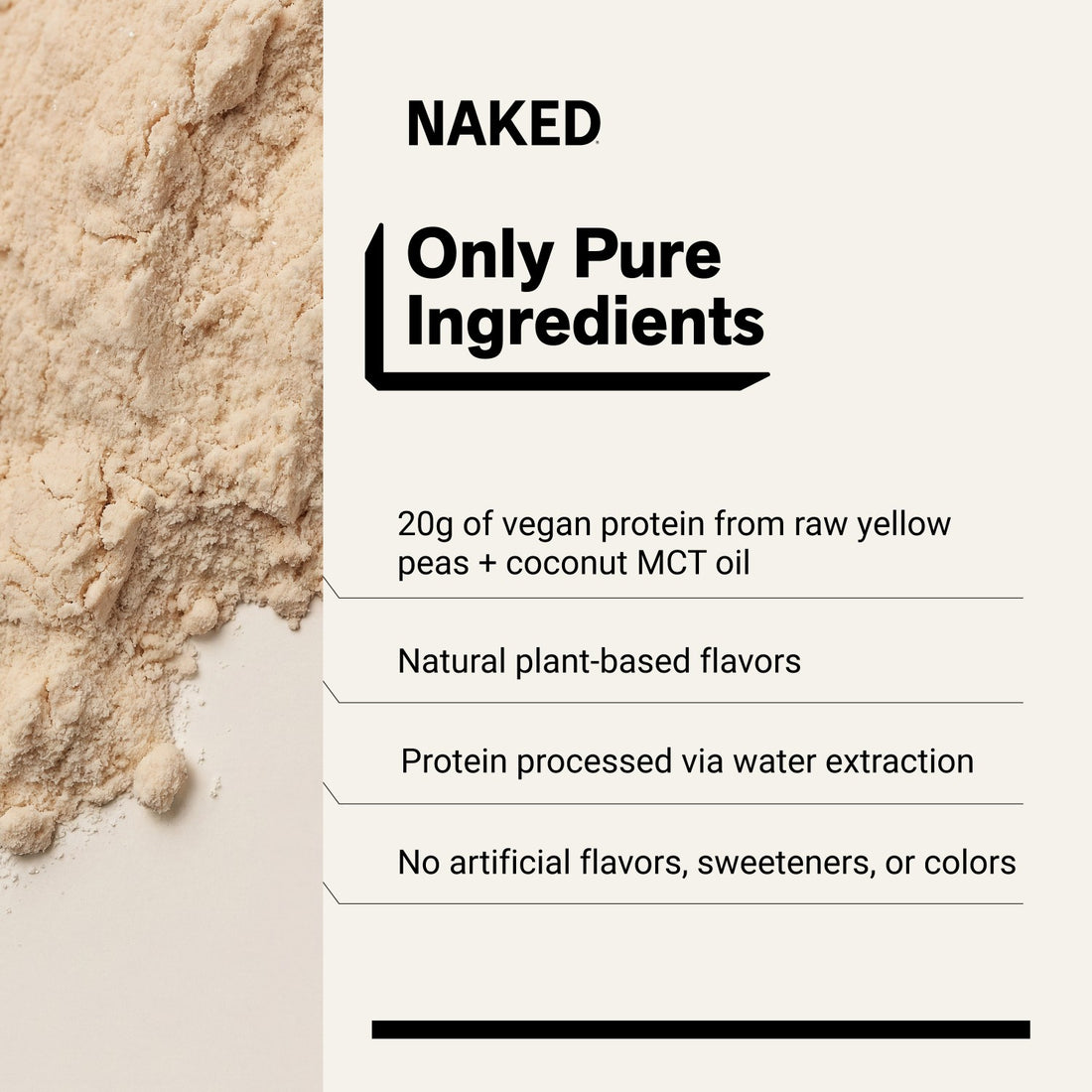 PB Blueberry Vegan Protein | Naked Shake - 30 Servings