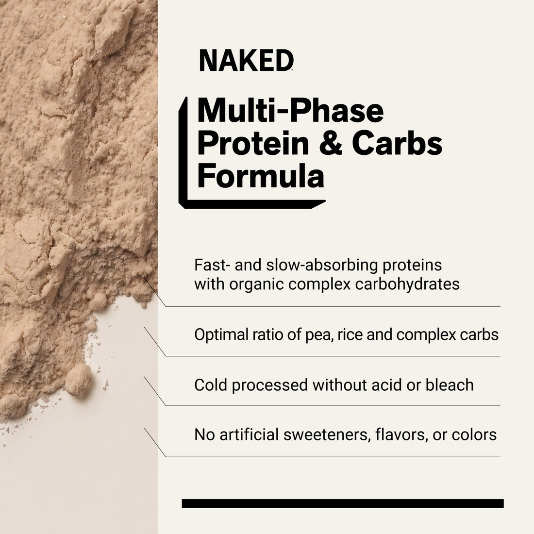 Supplément de poids végétal au beurre de cacahuète et au chocolat | Naked Vegan Mass - 8LB