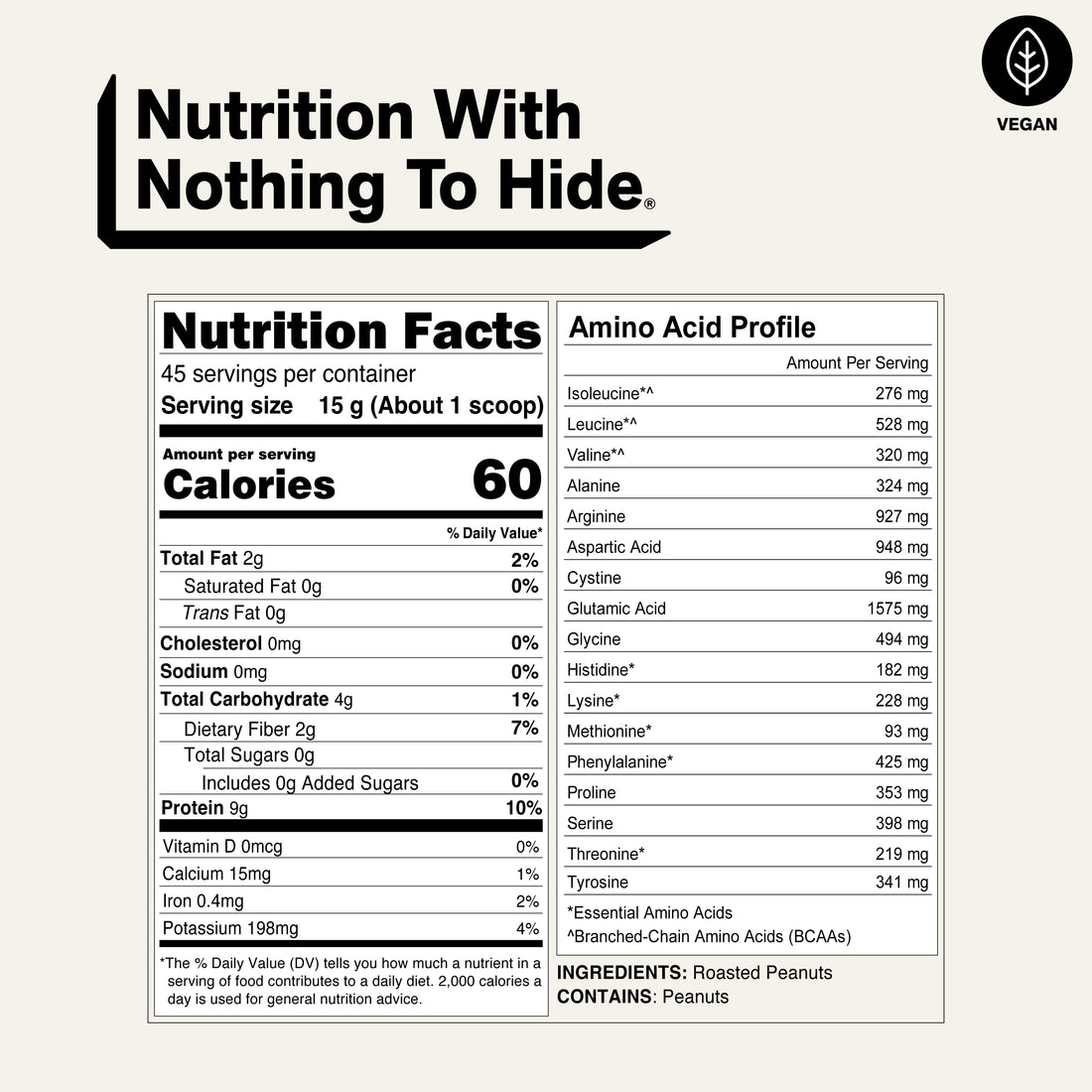 Beurre de cacahuète en poudre | Naked PB - 1.5LB