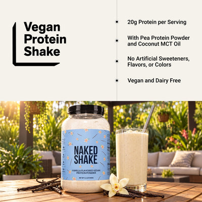 Boisson protéinée à la vanille | Naked Shake - 30 portions