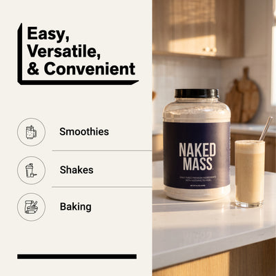 Mass Gainer Protein Supplement | Naked Mass - 8LB