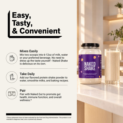Blueberry Muffin Protein Shake | Naked Shake - 30 Servings