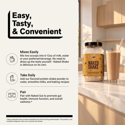 Chocolate PB Protein Shake | Naked Shake - 30 Servings