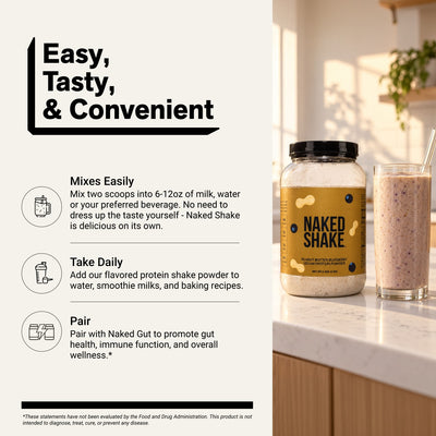 PB Blueberry Vegan Protein | Naked Shake - 30 Servings