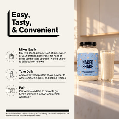 Boisson protéinée à la vanille | Naked Shake - 30 portions