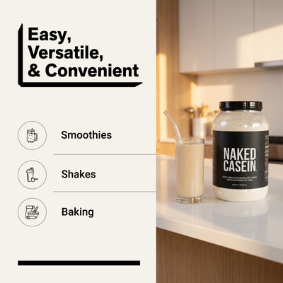 Micellar Casein Protein Powder | Naked Casein - 2LB