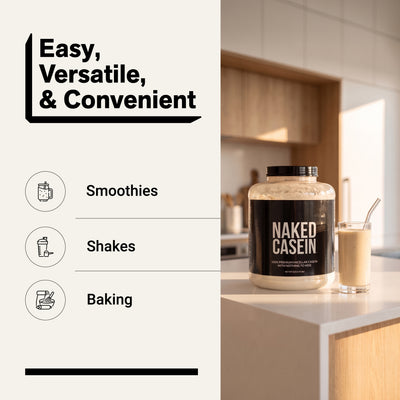 Micellar Casein Protein Powder | Naked Casein - 5lb